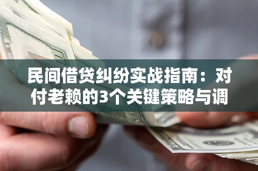 北京民间借贷纠纷实战指南：对付老赖的3个关键策略与调解盲区解析