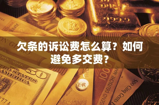 北京欠条的诉讼费怎么算？如何避免多交费？
